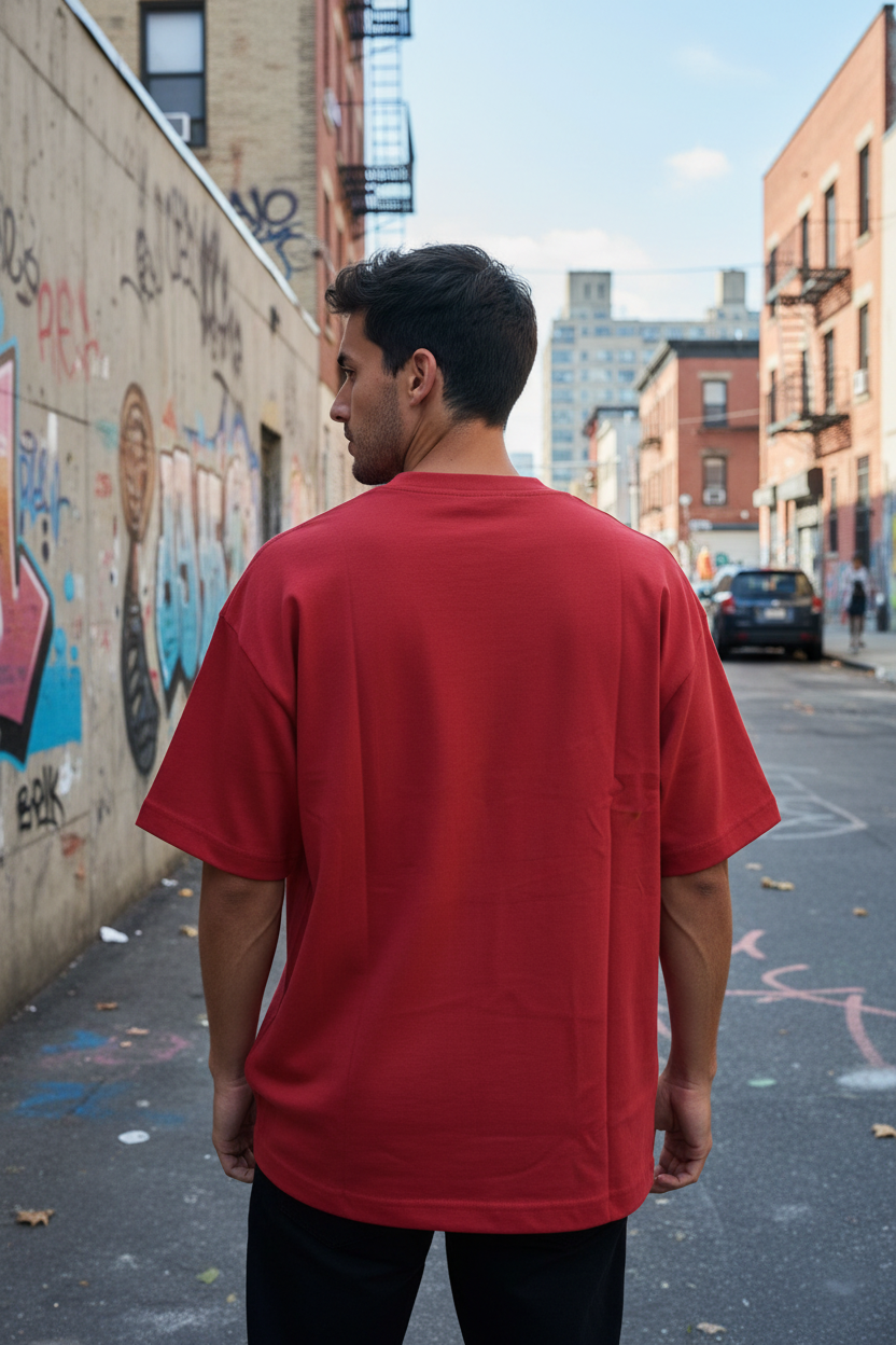 Remera Oversized ADI Bordada Classic