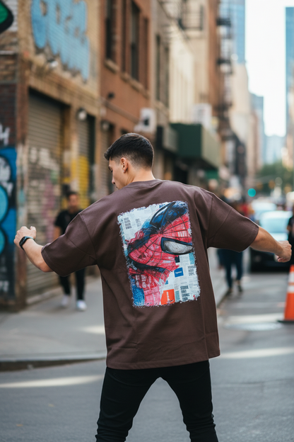 Remera Oversized SPRME Spiderman