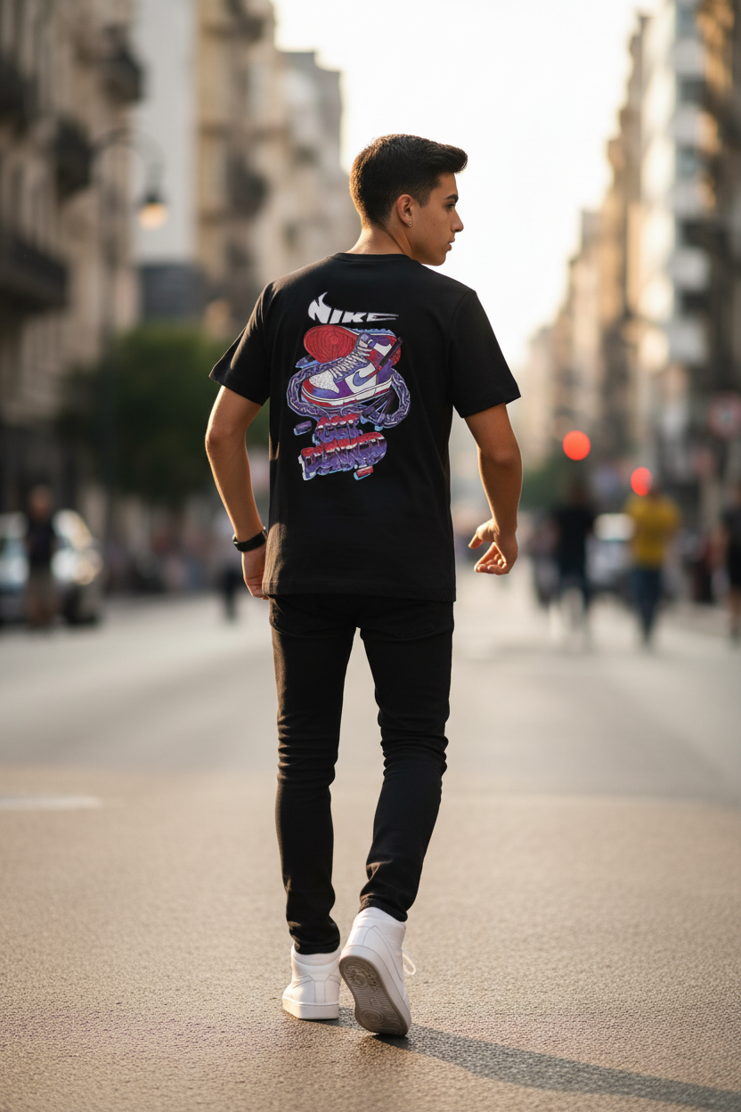 Remera Oversized NK Get Dunked