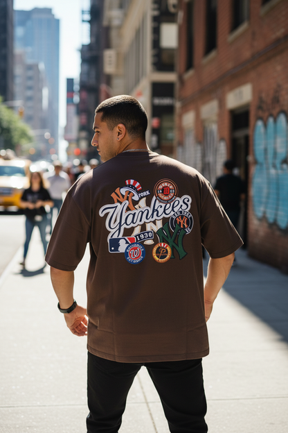 Remera Oversized NY Yankees