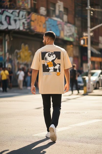 Remera Oversized OW Joe Kaws