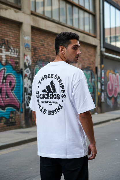 Remera Oversized ADI Stripe's Circle