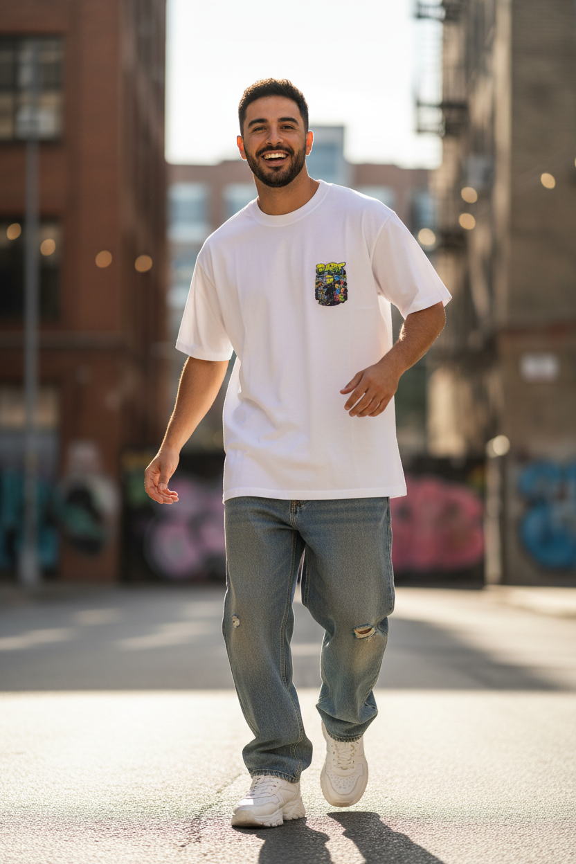 Remera Oversized NK Bart Rebel