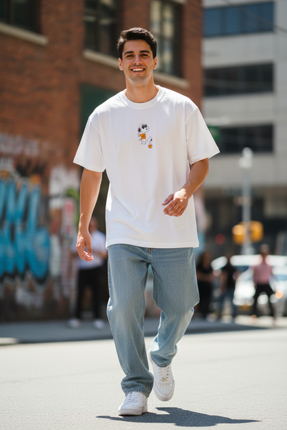 Remera Oversized OW Joe Kaws