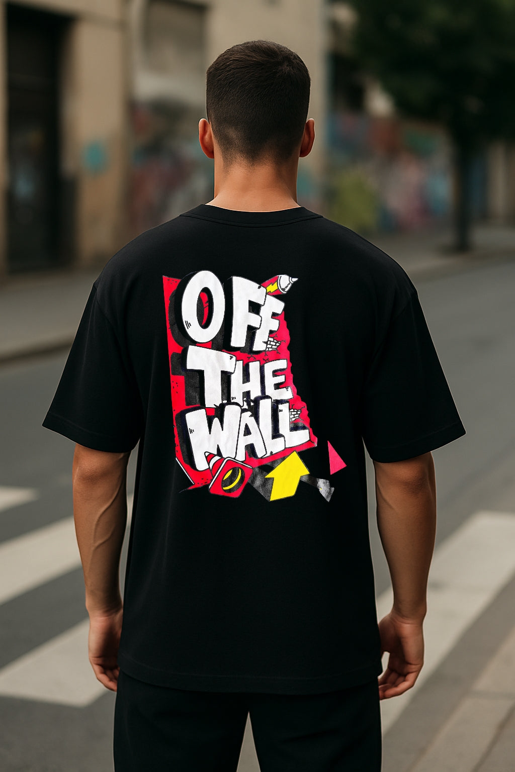 Remera Oversized VNS Brick Wall