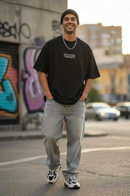 Remera Oversized NY Skull