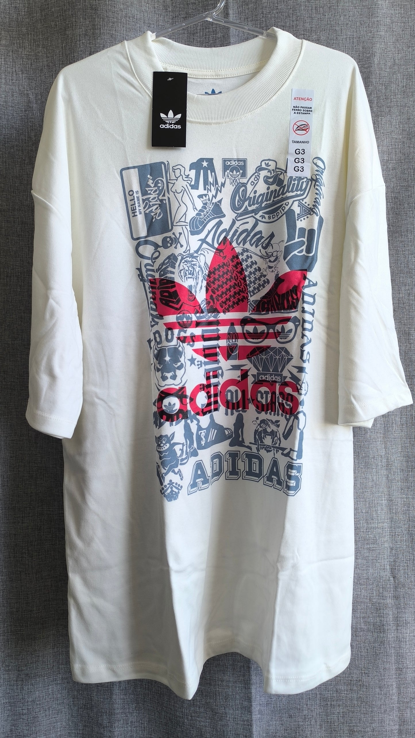 Remera Plus Size ADI Retro Roots