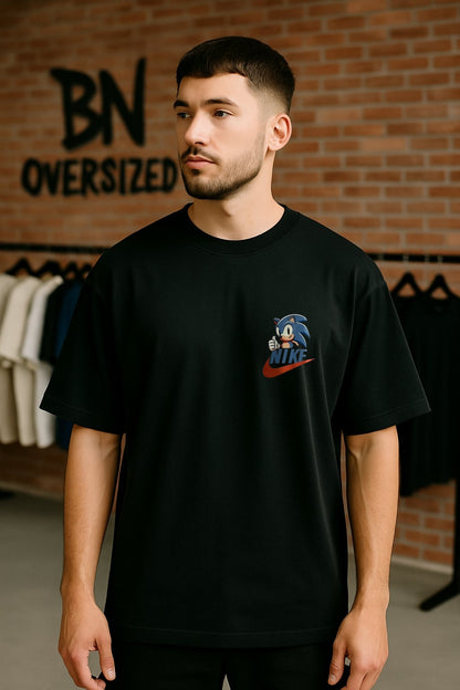 Remera Oversized NK Speed Check