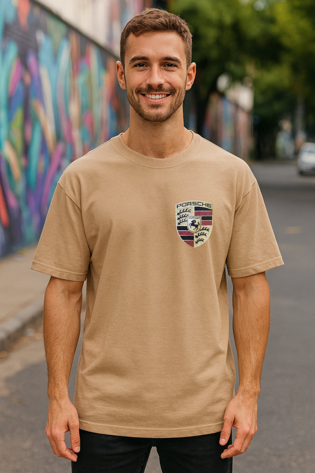 Remera Oversized Porsche 911