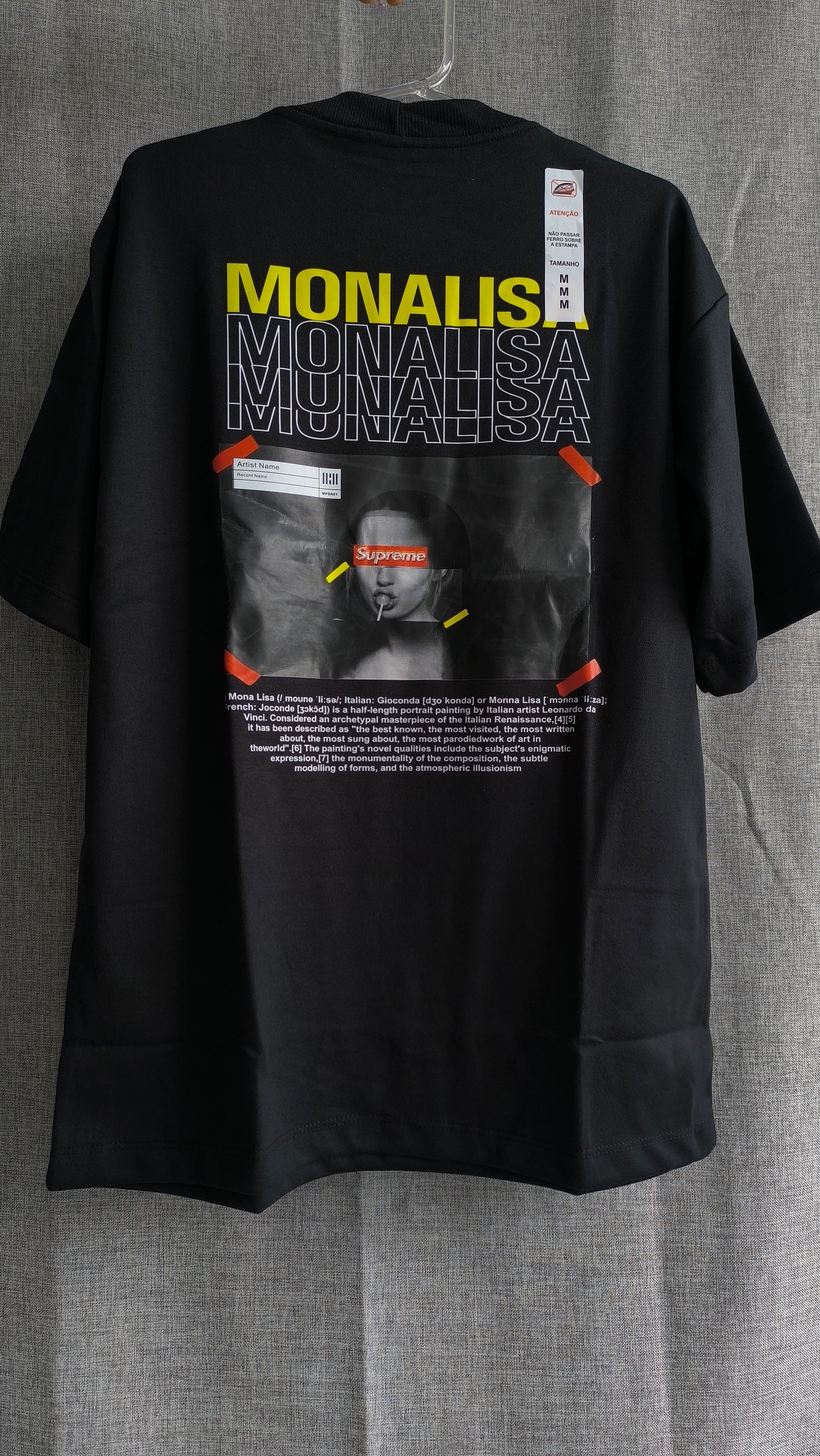 Remera Oversized SPRM Monalisa