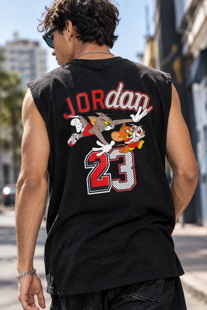 Musculosa Oversized JDN Tom & Jerry