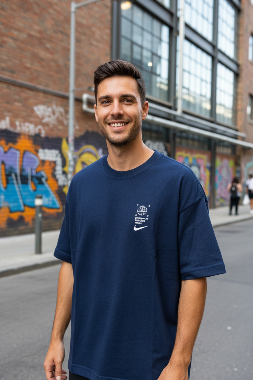 Remera Oversized NK World Class