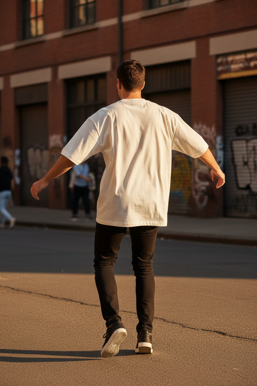 Remera Oversized Bordada ADI Alpha