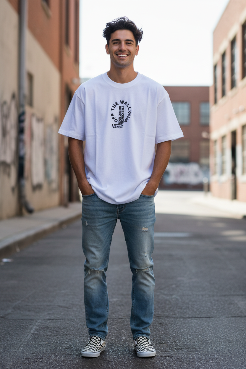 Remera Oversized VNS Bold Loop