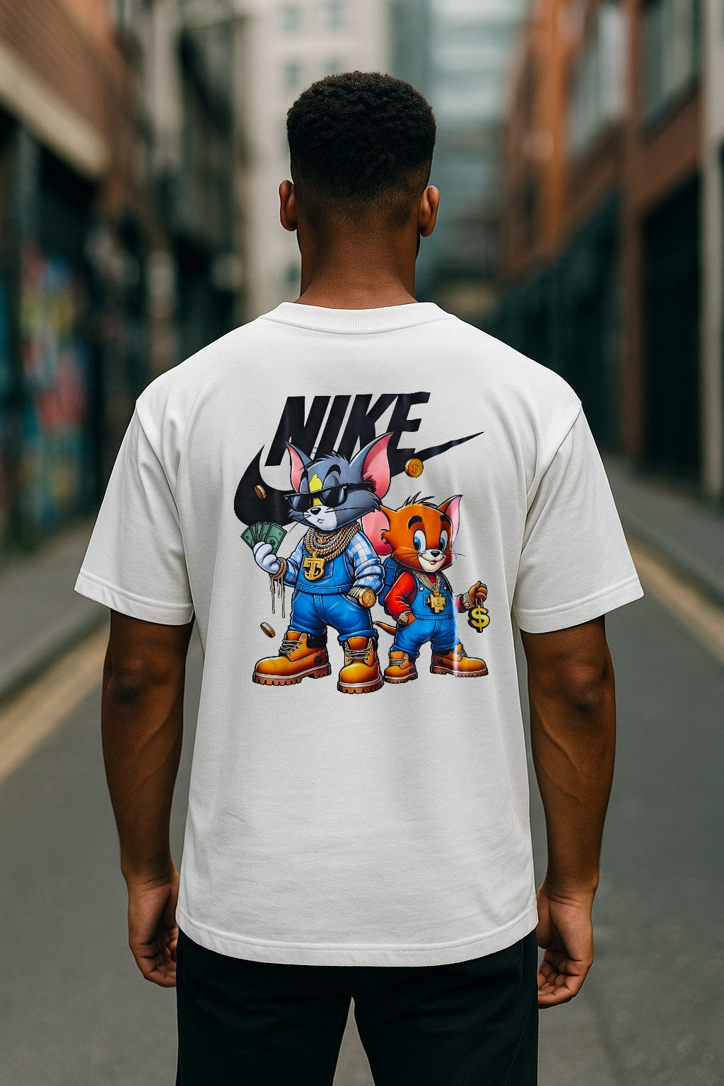 Remera Oversized NK Rich Toons