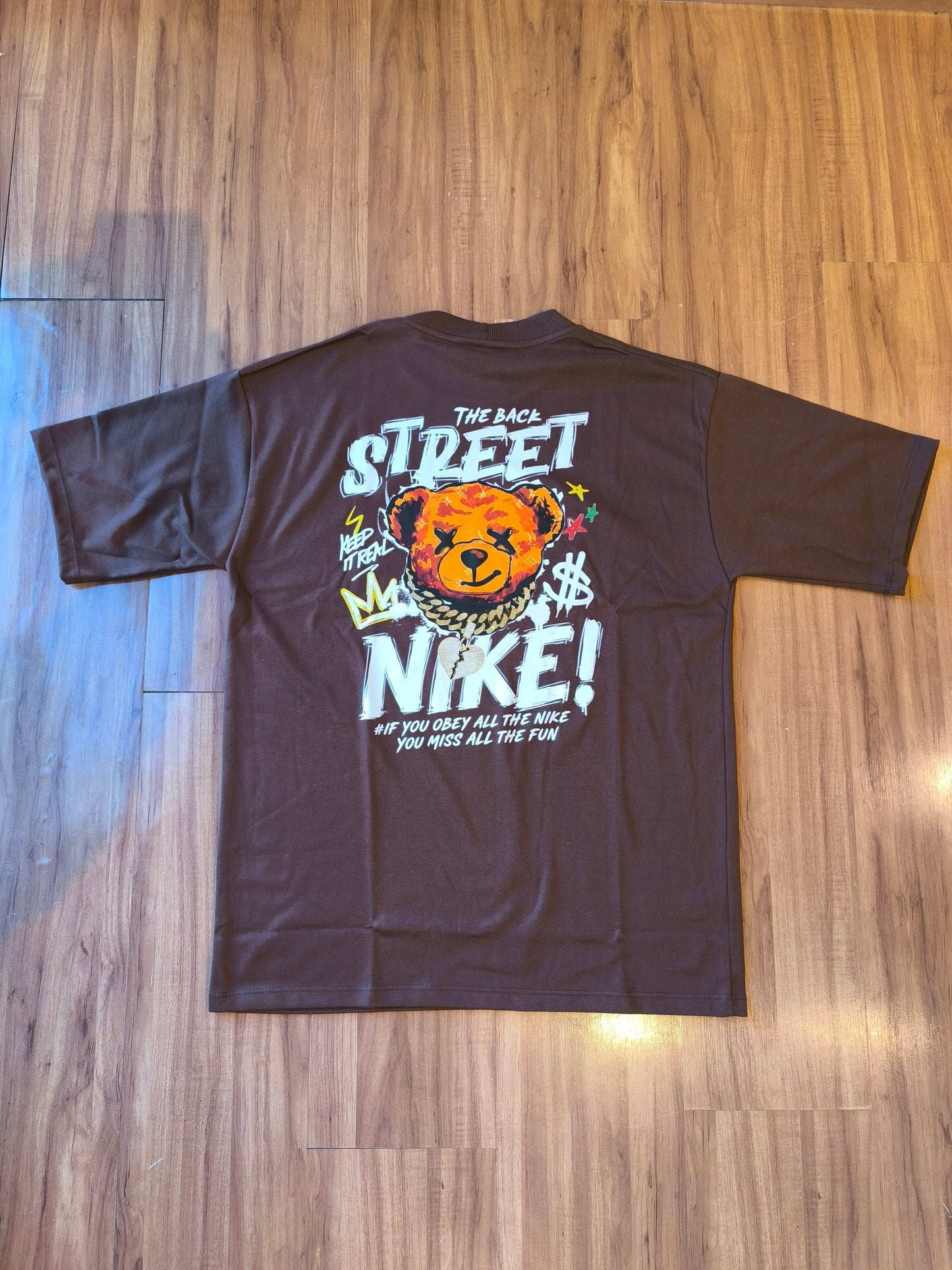 Remera Oversized NK Back Street