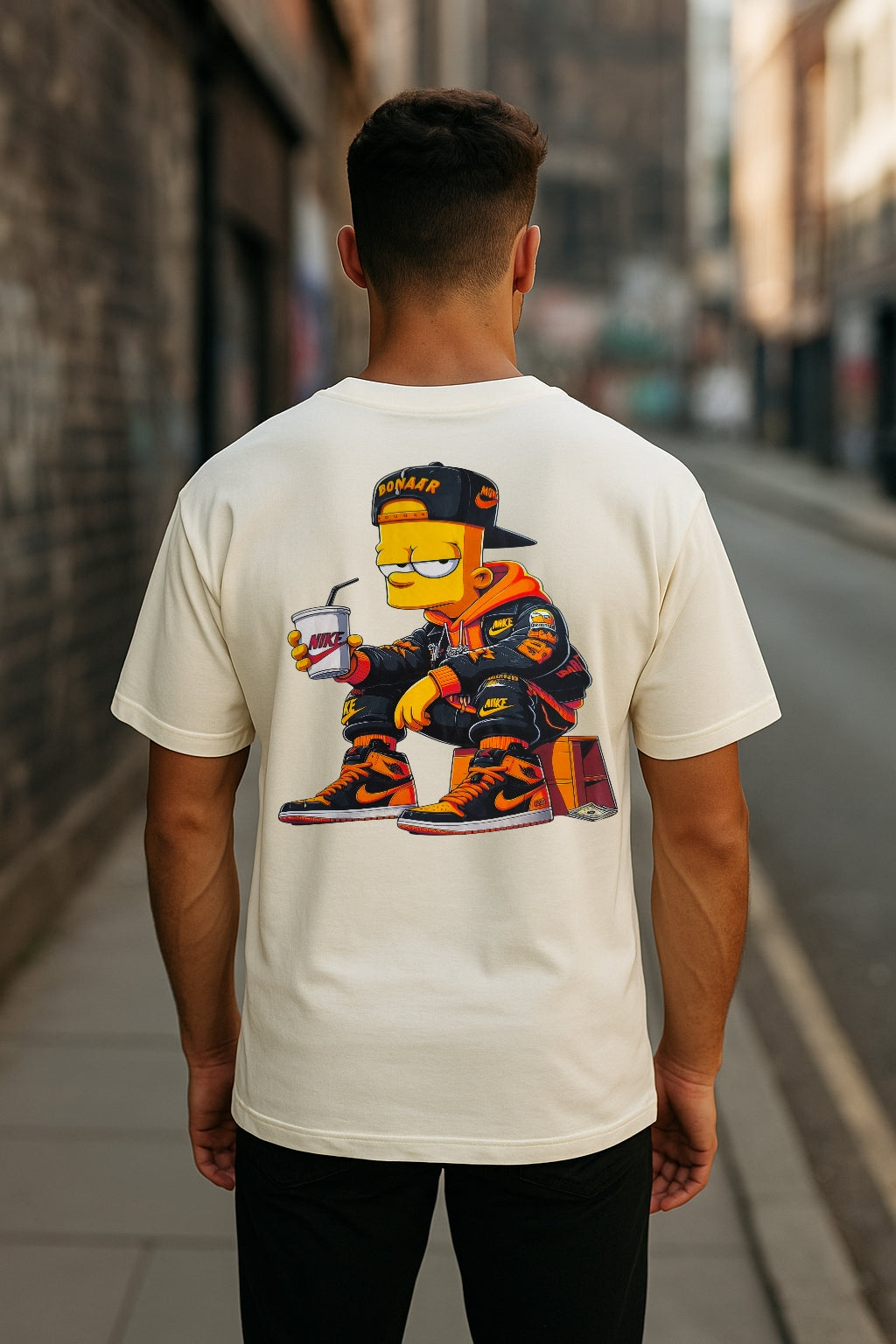 Remera Oversized NK Pouting Bart
