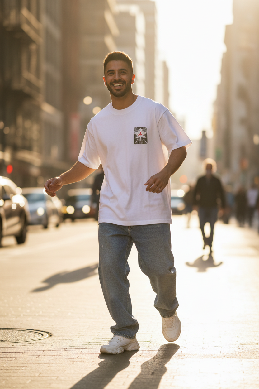 Remera Oversized JDN Building Style