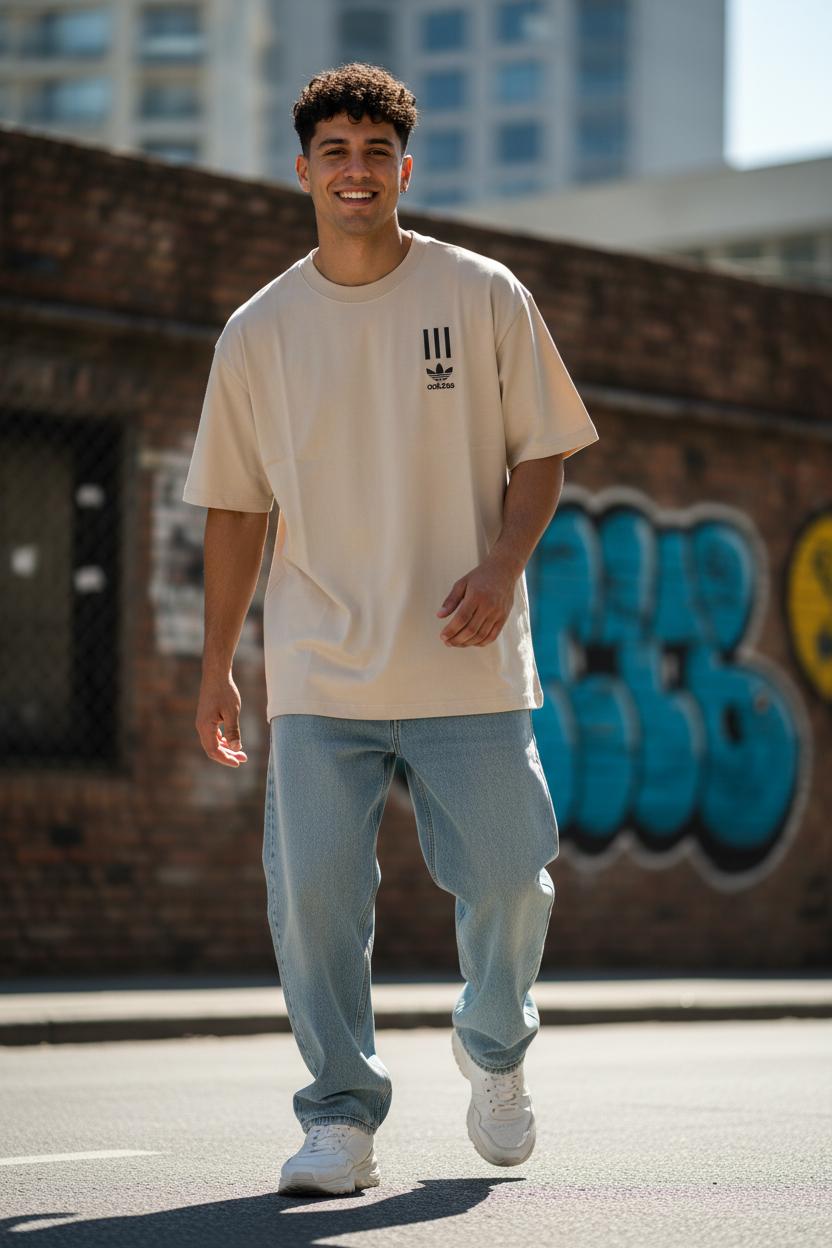 Remera Oversized ADI Sneaker Club