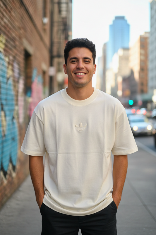 Remera Oversized Bordada ADI Basiq