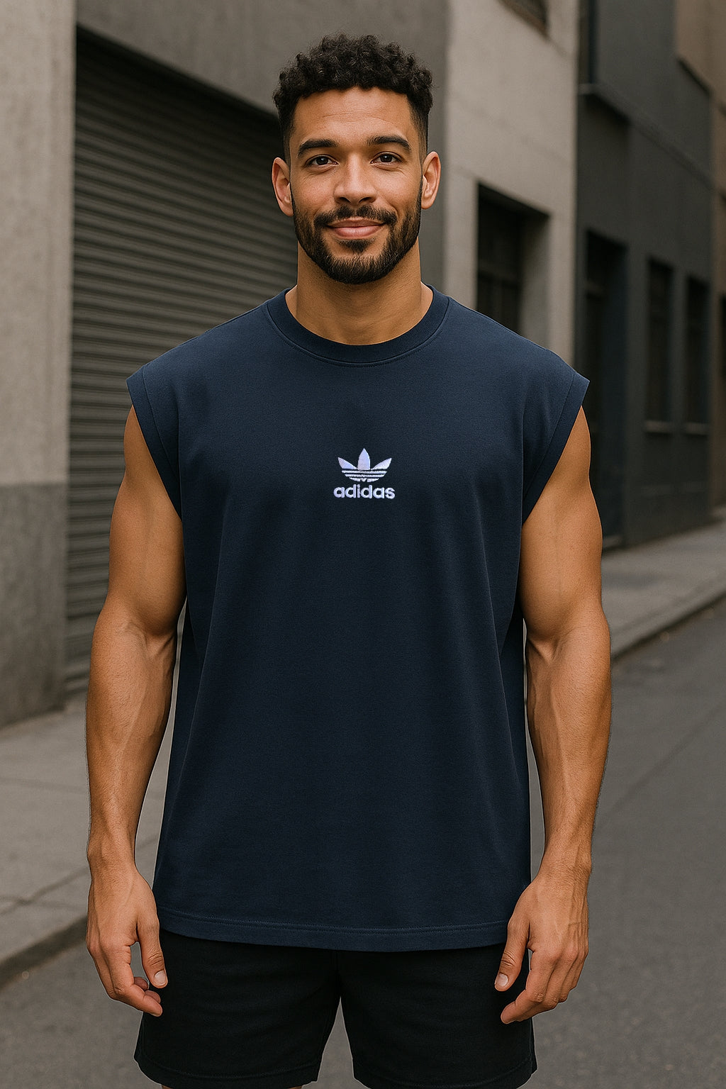 Musculosa Oversized ADI Bordada Classic