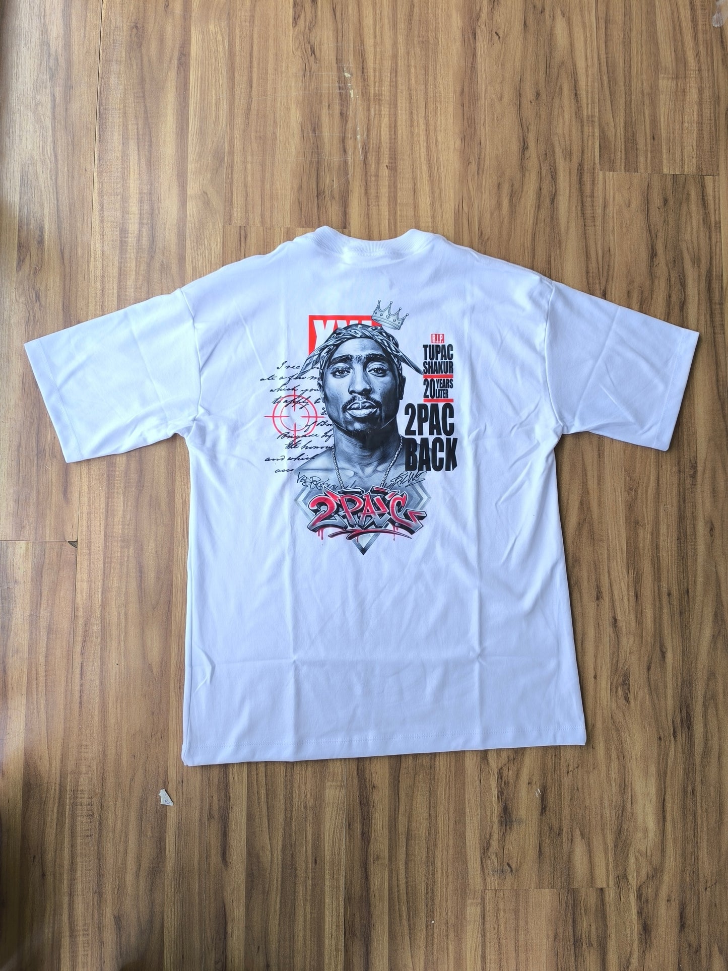 Remera Oversized 2Pac Target