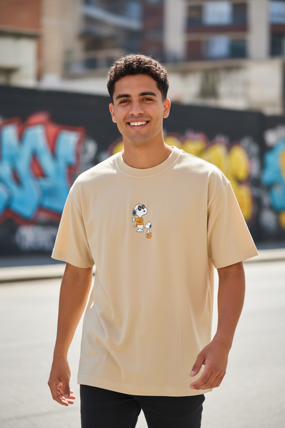Remera Oversized OW Joe Kaws