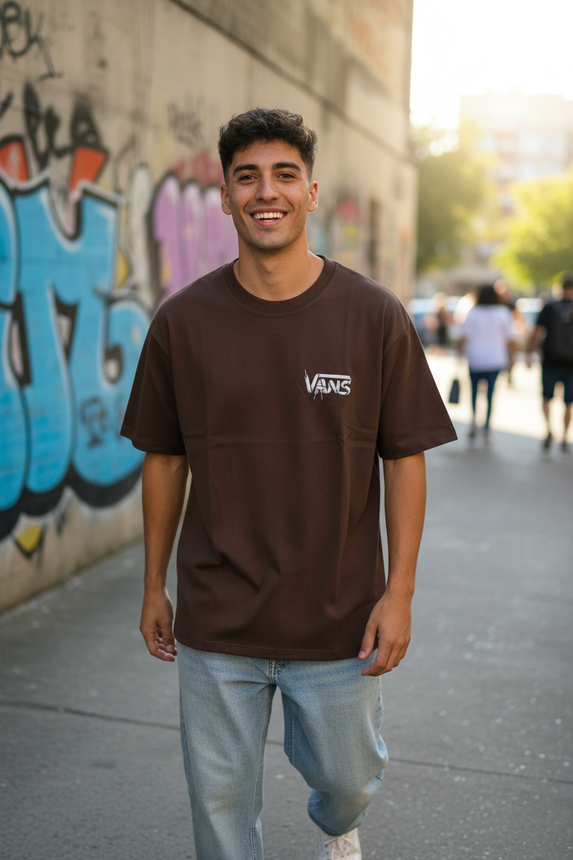 Remera Oversized VNS Skate Board