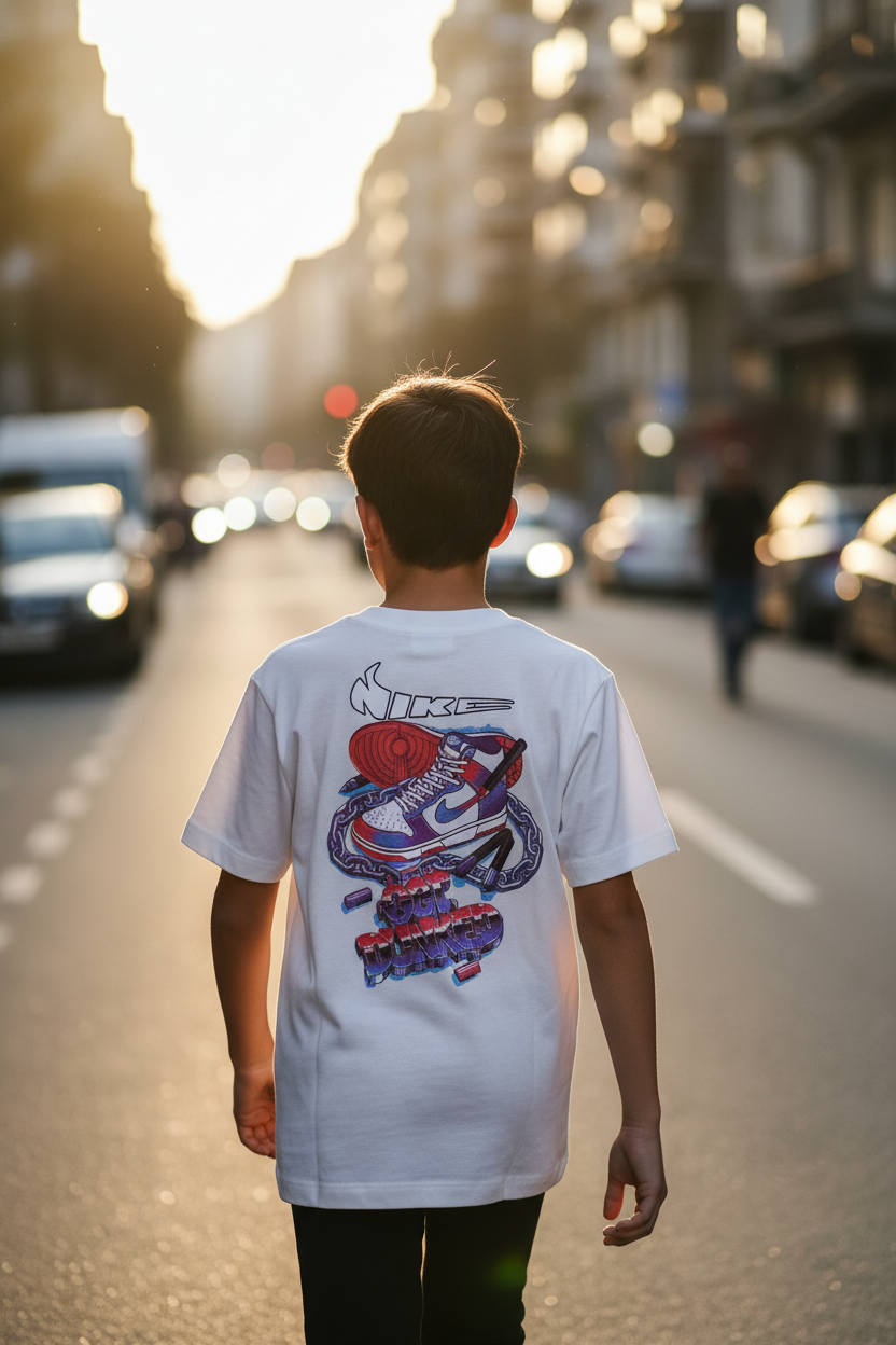 Remera Oversized NK Get Dunked