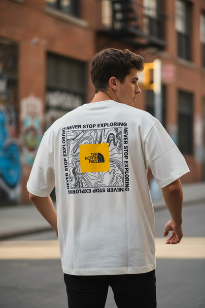 Remera Oversized TNF Labyrinth