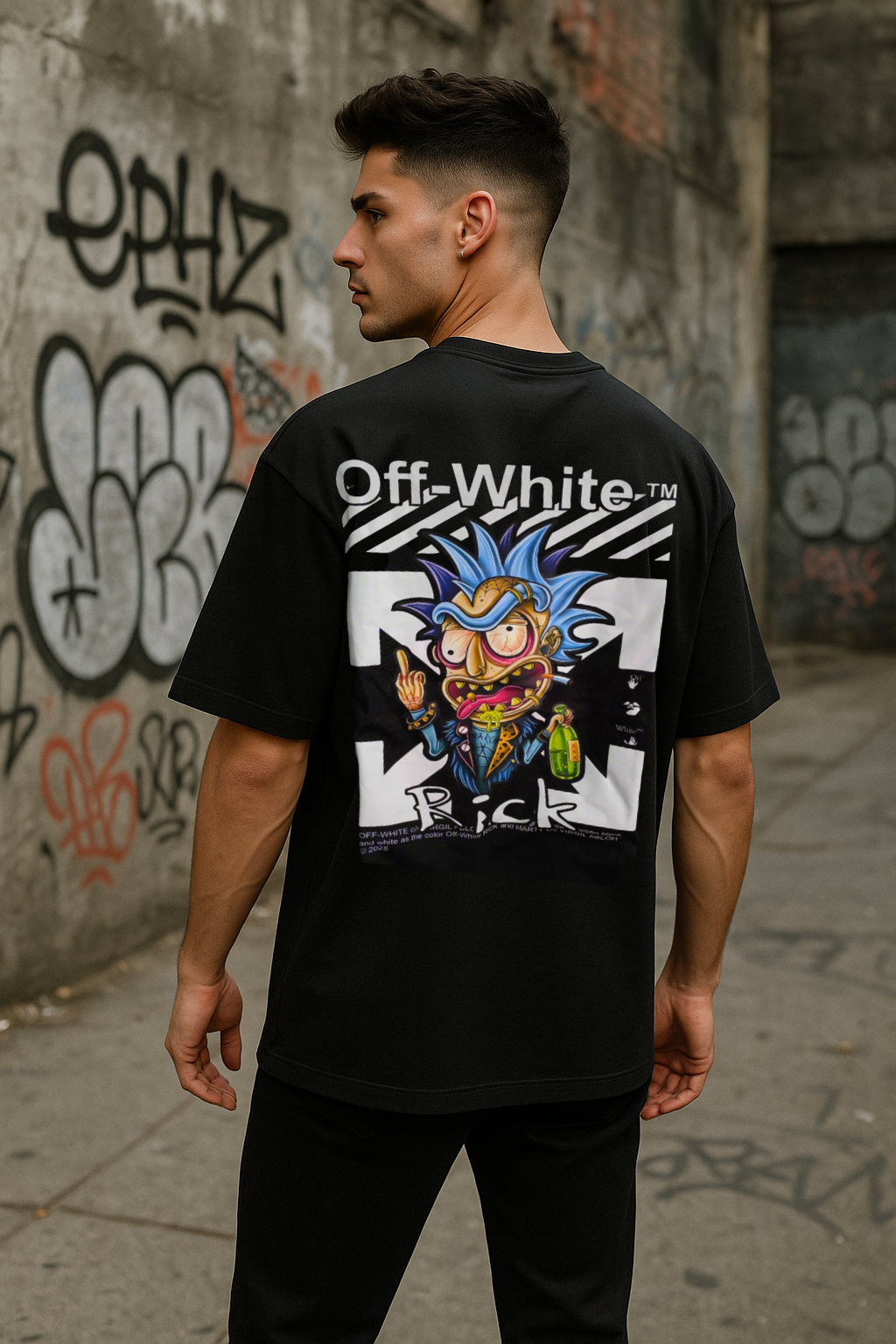 Remera Oversized OW Rick