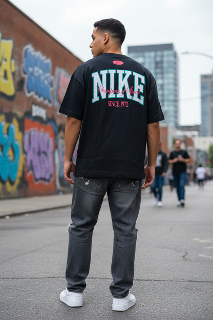 Remera Oversized NK Champions 1972