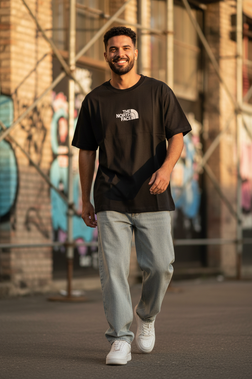 Remera Oversized TNF Mountain Trail