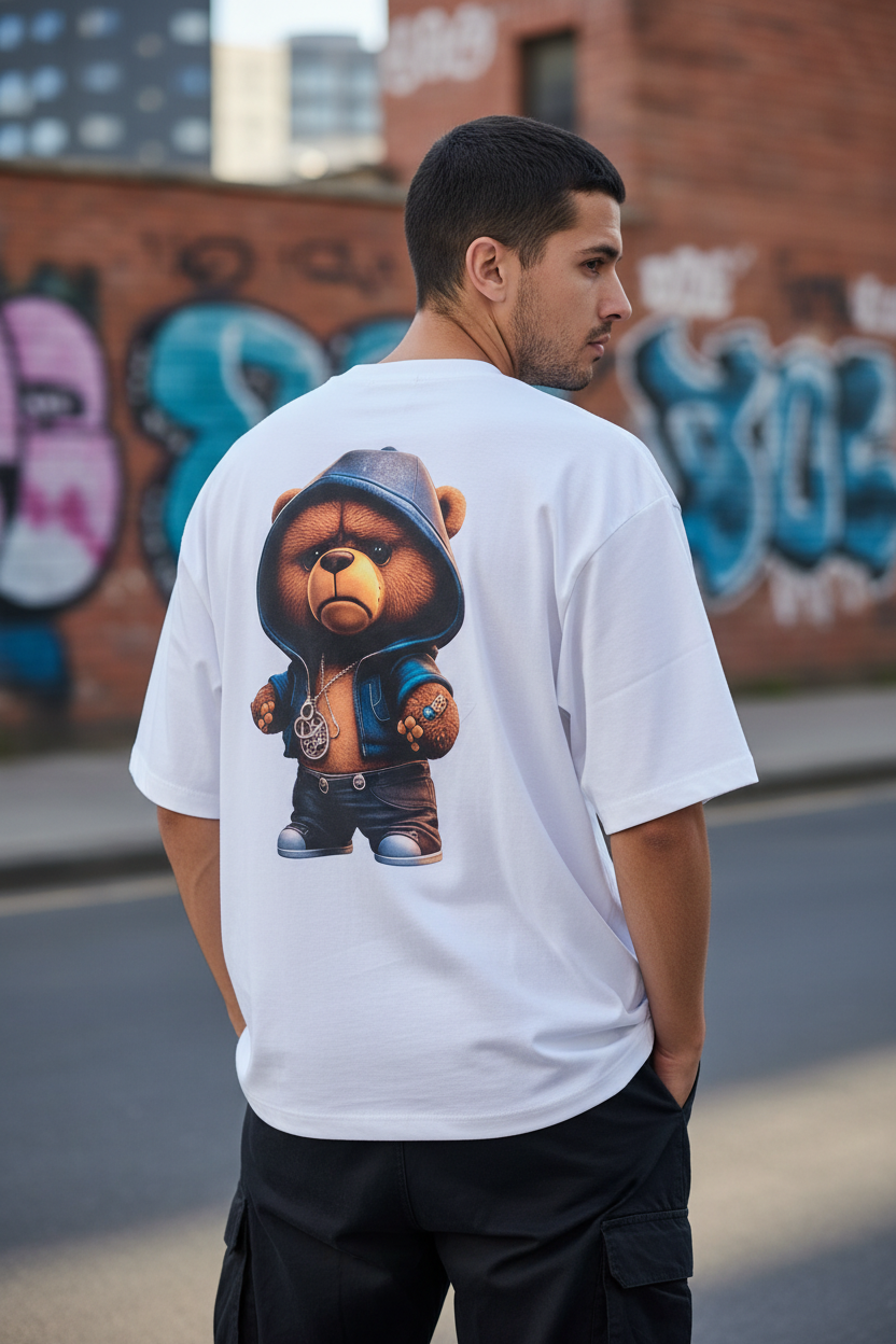 Remera Oversized ADI Street Bear