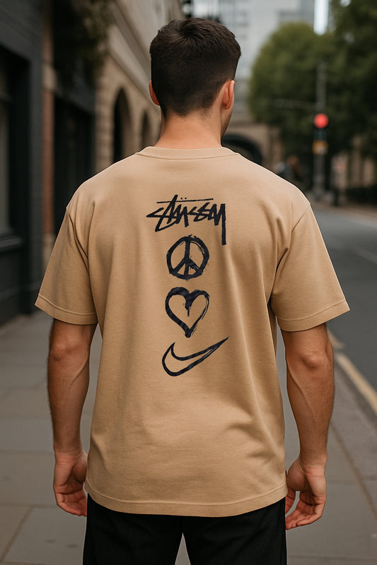 Remera Oversized NK Peace & Love