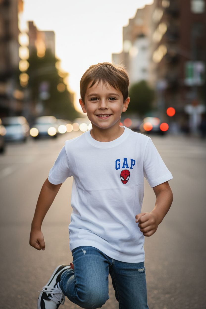 Remera Oversized Spidey