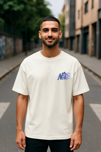 Remera Oversized NK Watercolor