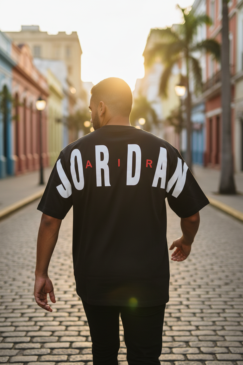 Remera Oversized JDN Air Elite