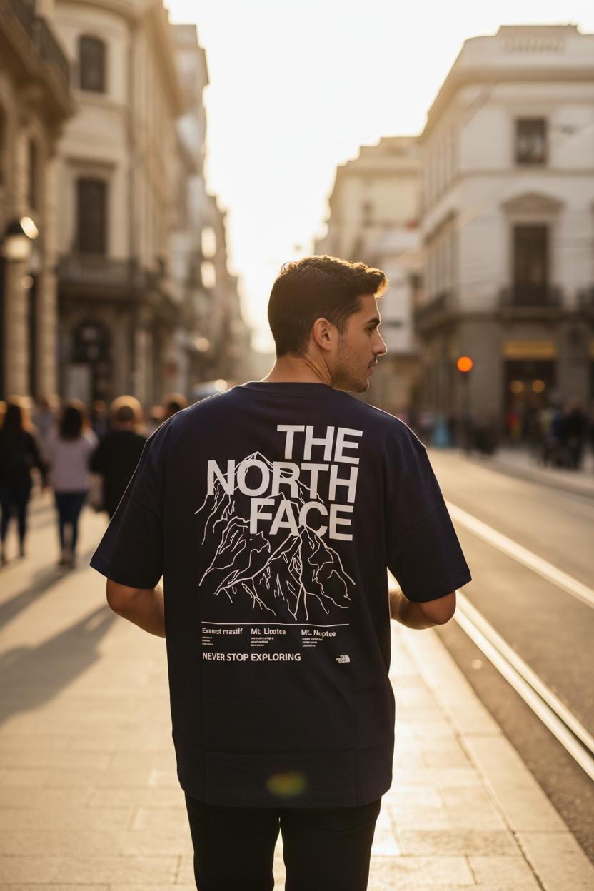 Remera Oversized TNF Mountain Trail