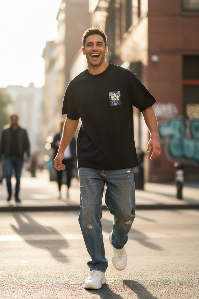 Remera Oversized JDN Building Style