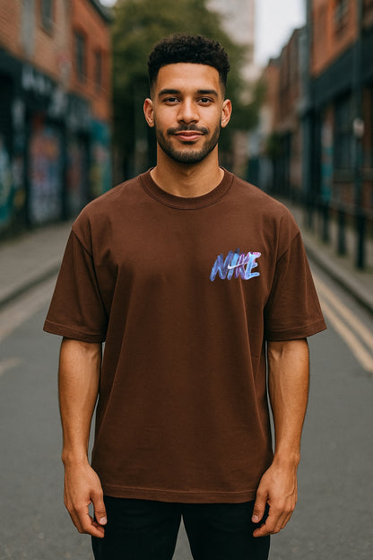 Remera Oversized NK Watercolor