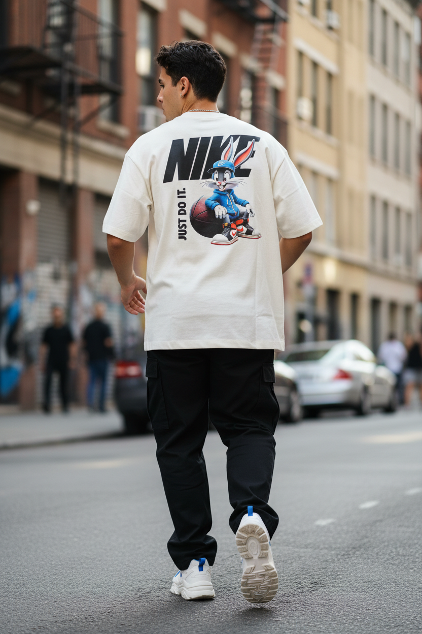 Remera Oversized NK Bugs