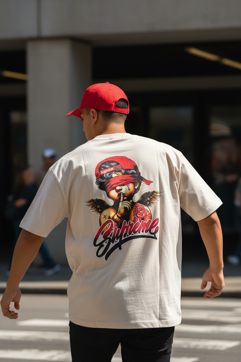 Remera Oversized SPRME Silence