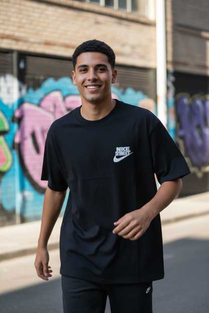 Remera Oversized NK Back Street