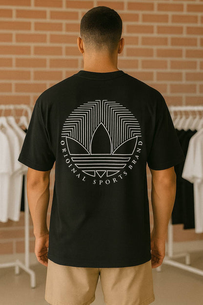 Remera Oversized ADI Signature Grid