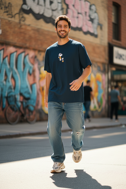 Remera Oversized OW Joe Kaws