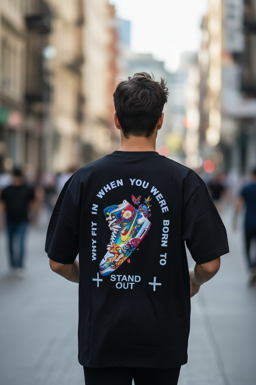 Remera Oversized NK Stand Out