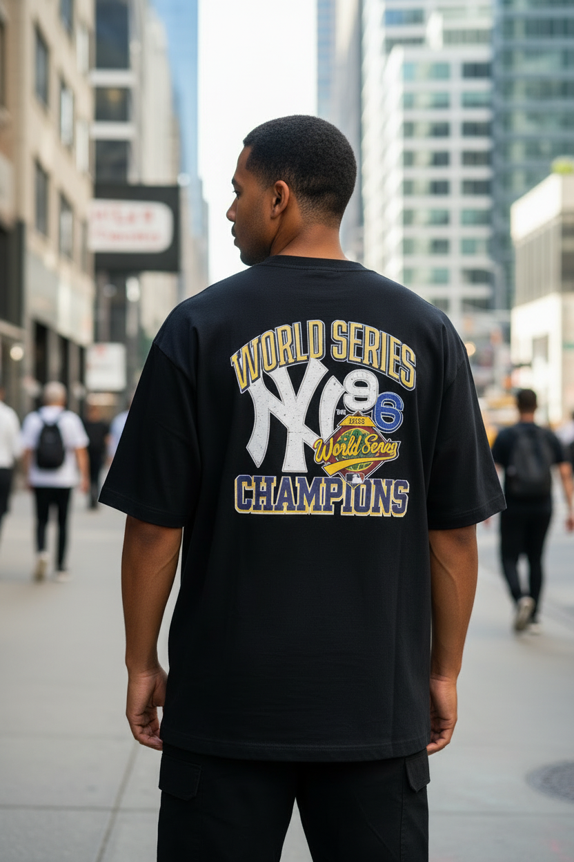 Remera Oversized NY World Series