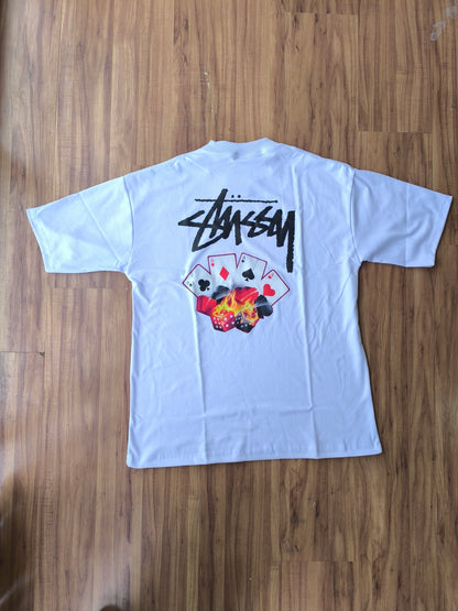 Remera Oversized STSSY BlackJack