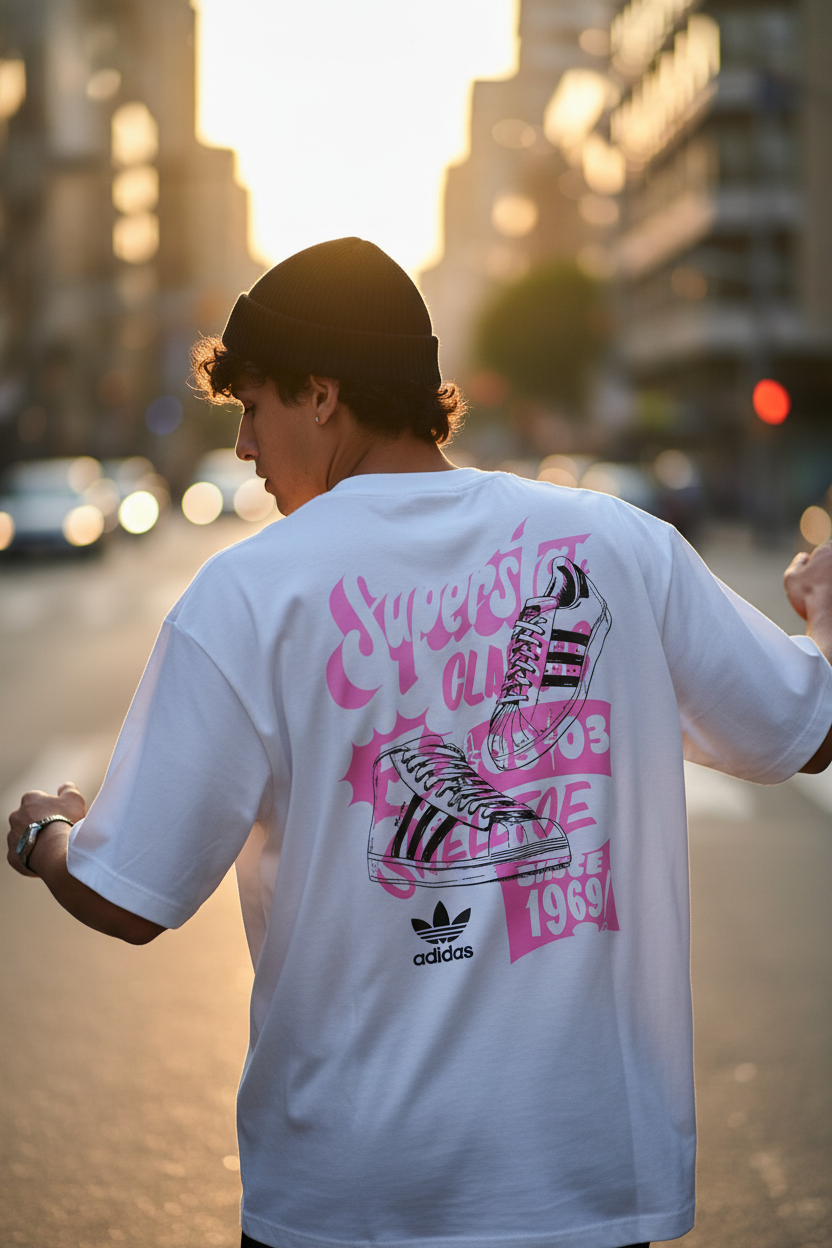 Remera Oversized ADI Superstar